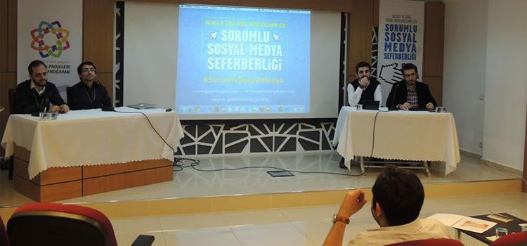 "sorumlu Sosyal Medya Seferberliği" Ankara'da Başladı