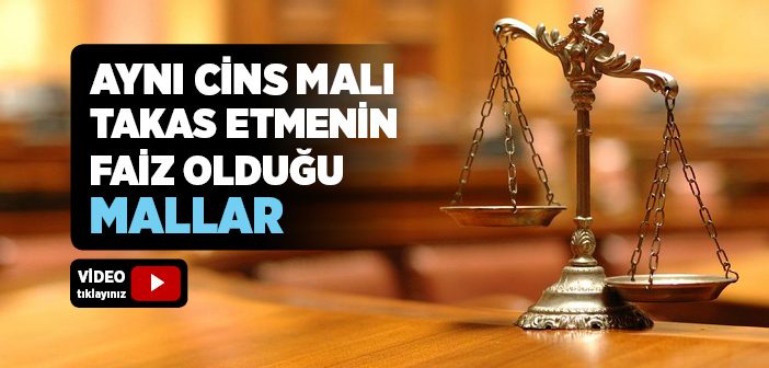 Mal Takası Caiz mi?