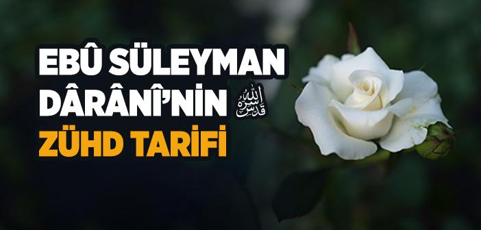 Ebu Süleyman Darani Kimdir?