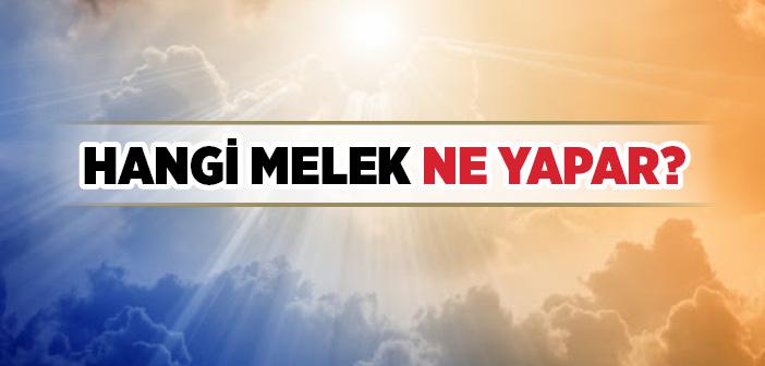Melekler ve Görevleri