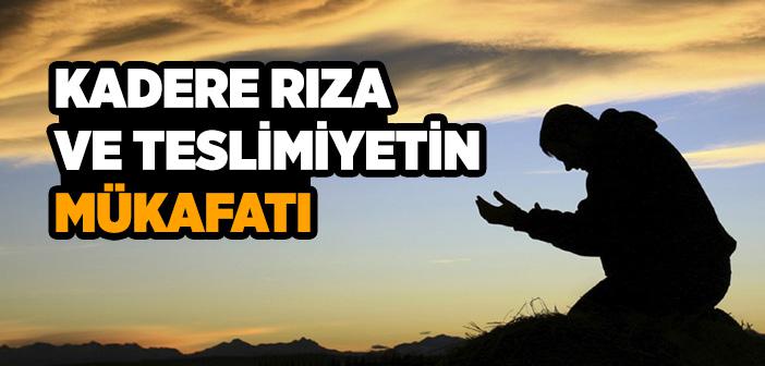 Hâle Rıza Göstermek ile İlgili Örnekler