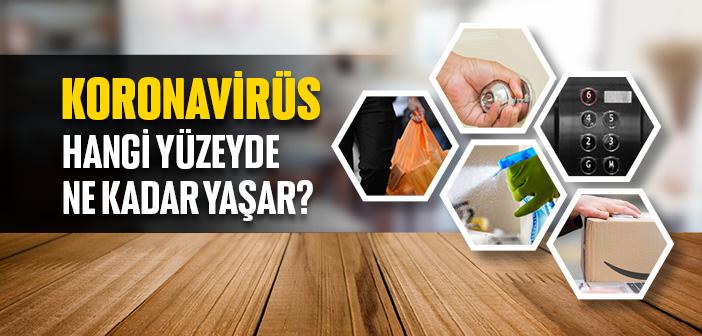 Koronavirüs Hangi Yüzeylerde Ne Kadar Canlı Kalıyor?