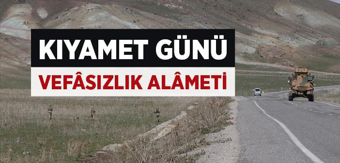 "Kıyamet Gününde Her Vefasızın Vefasızlığının Göstergesi Olarak Bir Sancağı Olacaktır" Hadisi