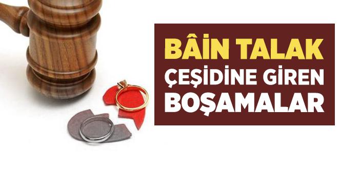 Bain Talak Nedir?