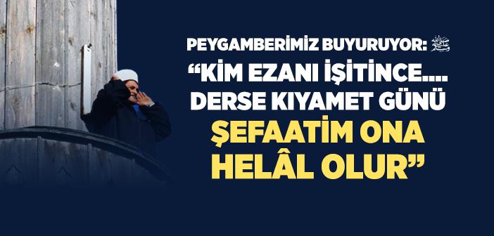 Ezan ile İlgili Hadisler
