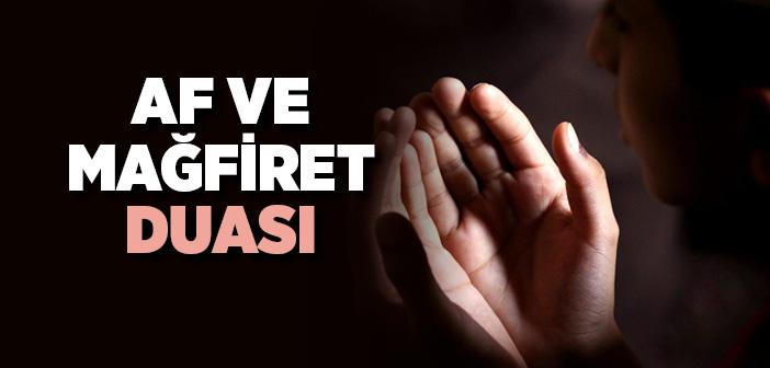 Af ve Mağfiret Duası
