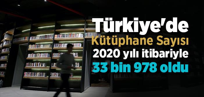 Türkiye’de Kütüphane Sayısı