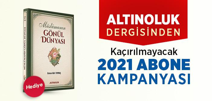 Altınoluk Dergisi 2021 Yeni Dönem Abone Kampanyası