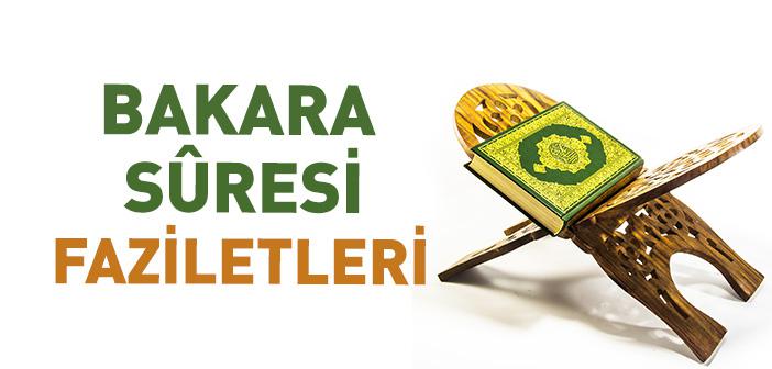 Bakara Suresinin Fazileti