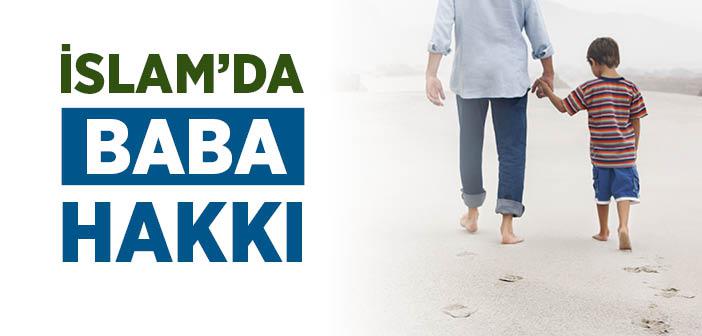Baba Hakkı ile İlgili Hadis