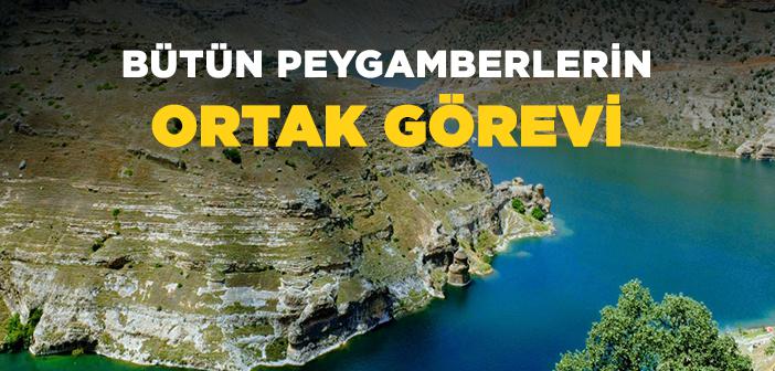 Bütün Peygamberlerin Ortak Görevi