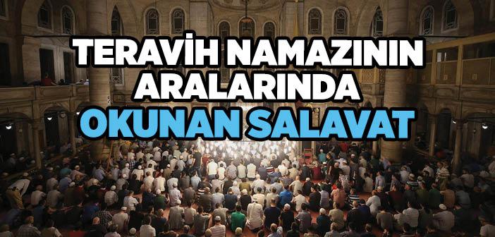 Teravih Namazında Okunan Salavat