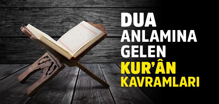 Dua Kavramının Anlamı
