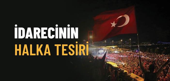 İdarecinin Halka Tesiri