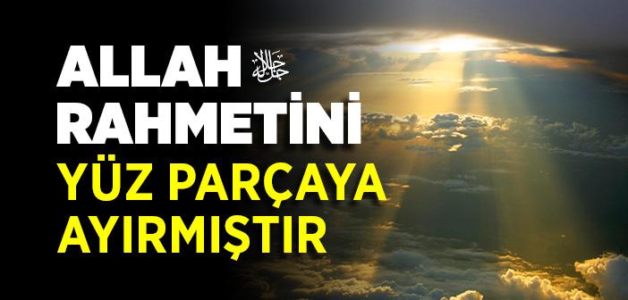 Allah'ın Rahmeti İle İlgili Hadisler