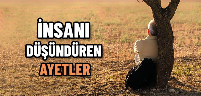 Düşündüren Ayetler
