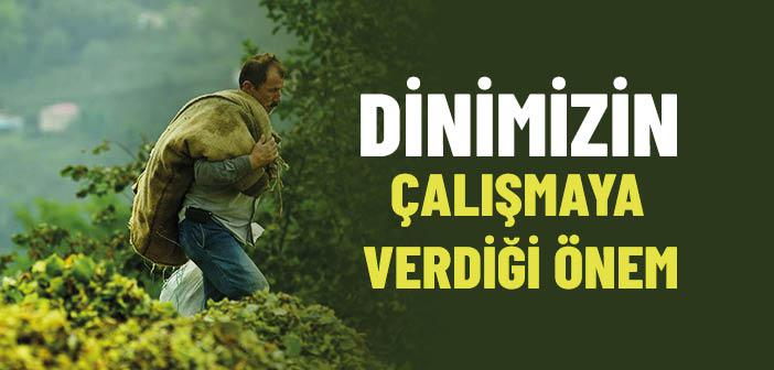 Dinimizde Çalışmanın Önemi