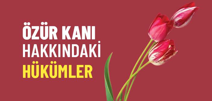 Özür Kanı Hakkındaki Hükümler ile İlgili Hadisler