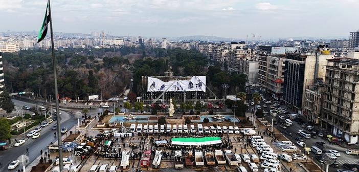 Halep'te "Geri Döndük Halep" Kampanyası Başlatıldı