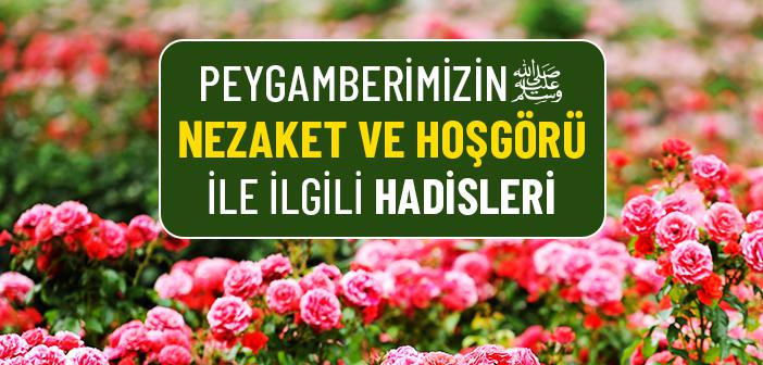 Peygamberimizin Nezaket ve Hoşgörü ile İlgili Hadisleri
