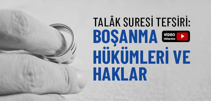 Talâk Suresinin Tefsiri