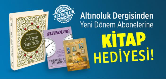 Altınoluk Dergisinden 2025-2026 Yeni Dönem Abonelerine Kitap Hediyesi