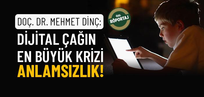 Doç. Dr. Mehmet Dinç: Dijital Bağımlılık, Cihaz Sorunu mu Yoksa Anlam Sorunu mu?