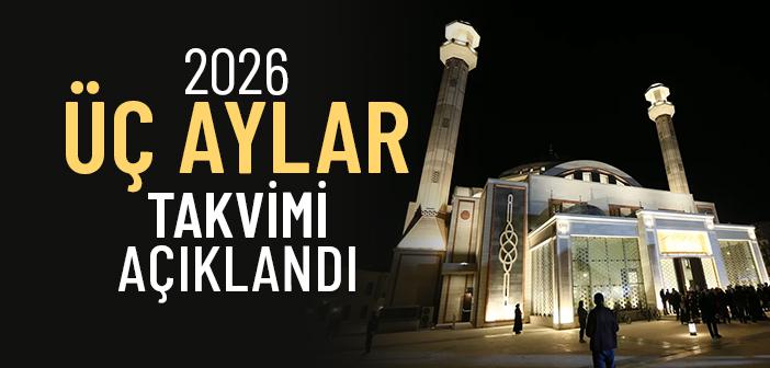 2026 Üç Aylar Takvimi