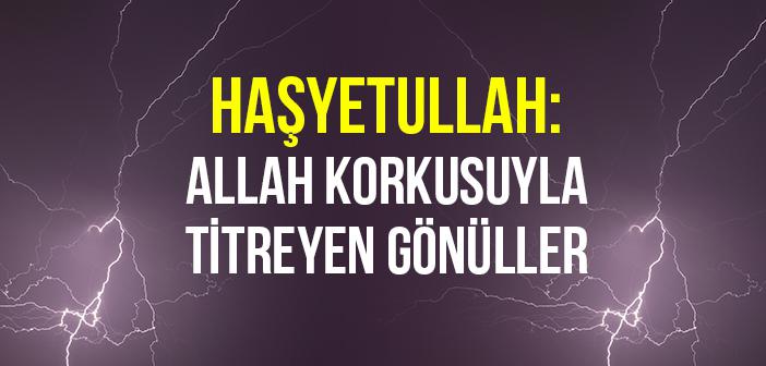 Haşyetullah: Allah Korkusu