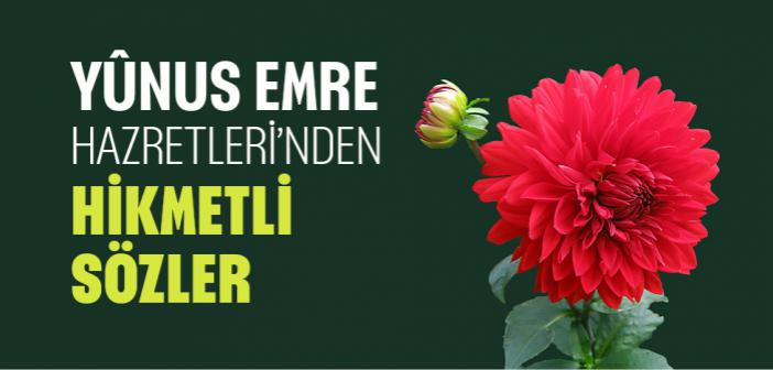 Yûnus Emre Hazretleri’nden Hikmetli Sözler ve Nasihatler