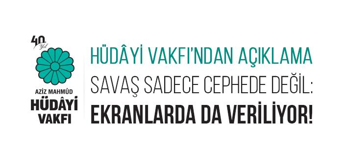 Hüdayi Vakfı: Ekranlardan Gelen Ahlaksızlığa Kim Dur Diyecek?