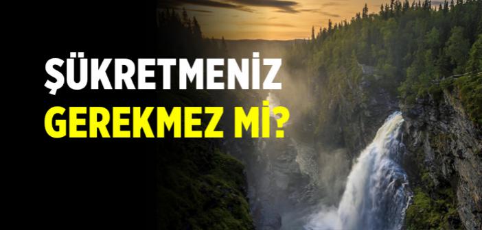 "Şükretmeniz Gerekmez mi?" Ayeti