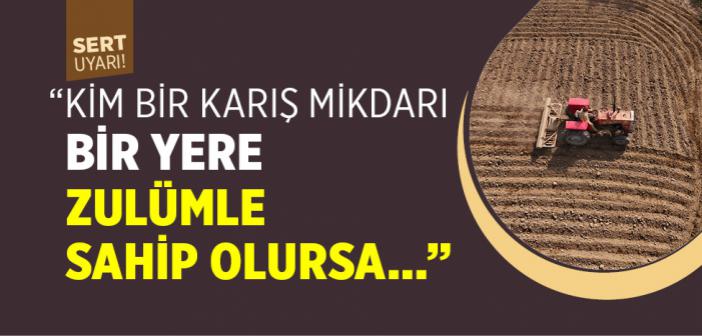 Arazi Hususunda Kul Hakkı