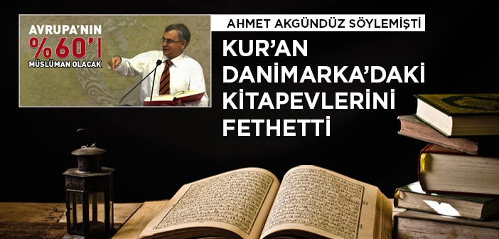 Kur'an Danimarka'da En Çok Satılan Kitaplar Arasında