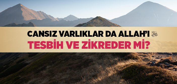 Cansız Varlıklar Allah’ı Zikreder mi?