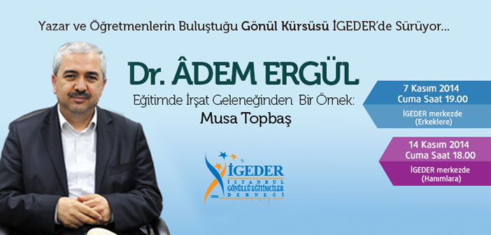 'gönül Kürsüsü' Adem Ergül İle Başlıyor