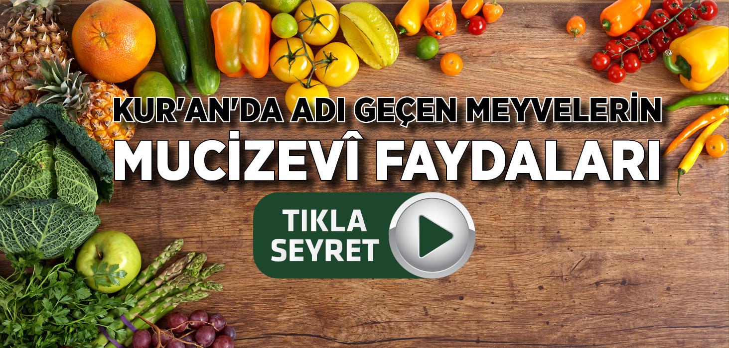 Kur'an'da Adı Geçen Meyveler ve Faydaları