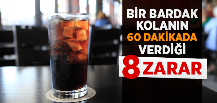 Kolanın 60 Dakikada Vücuda Verdiği 8 Zarar