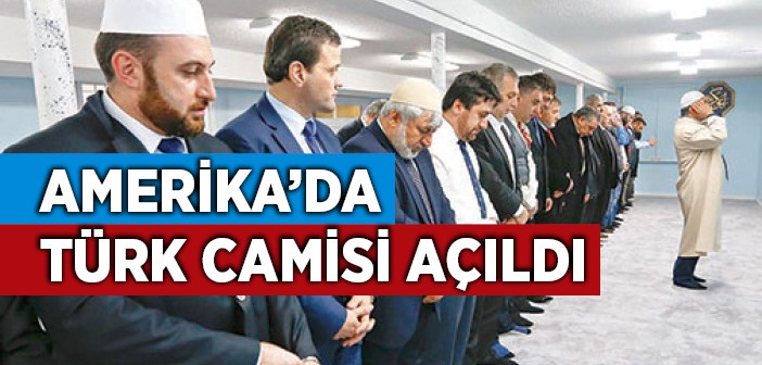 Diyanet Abd’de Cami Açtı