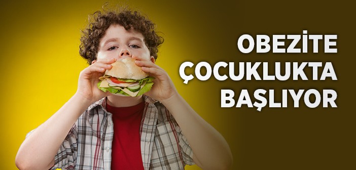 Çocuklukta Dengesiz Beslenme Obez Yapıyor