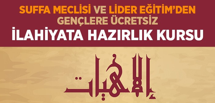 Ücretsiz İlahiyata Hazırlık Kursu Başlıyor!