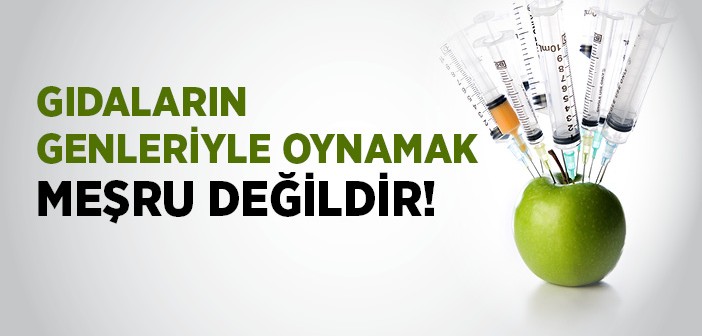 Gıdaların Genleriyle Oynamak Meşru Değildir