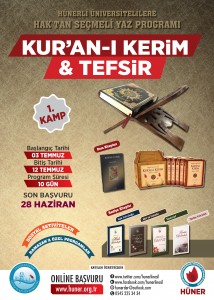 yükseköğererim anadolu YAZ PROGRAMLARI_kuranıkerim