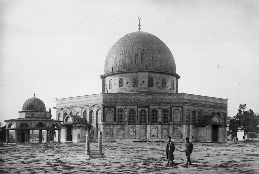 5-OTTOMAN JERUSALEM TURKISH SOLDIERS EL-KOUDS  1898-1914