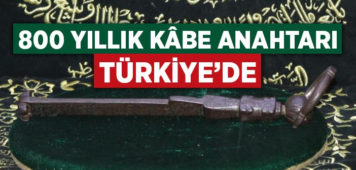 800 Yıllık Kâbe Anahtarı Erdek'te Sergileniyor