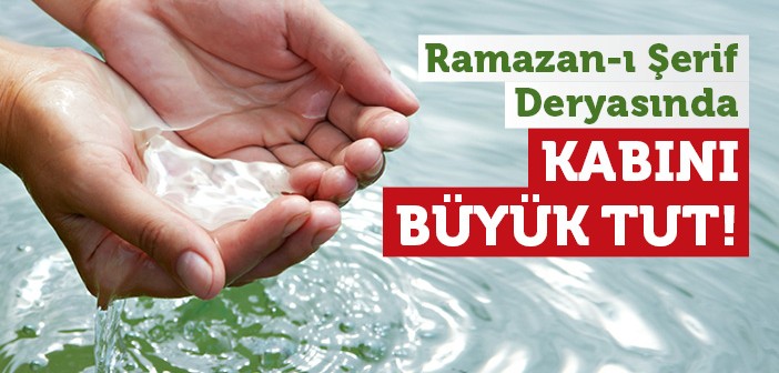 Ramazan'da Cennete Açılan Özel Kapı