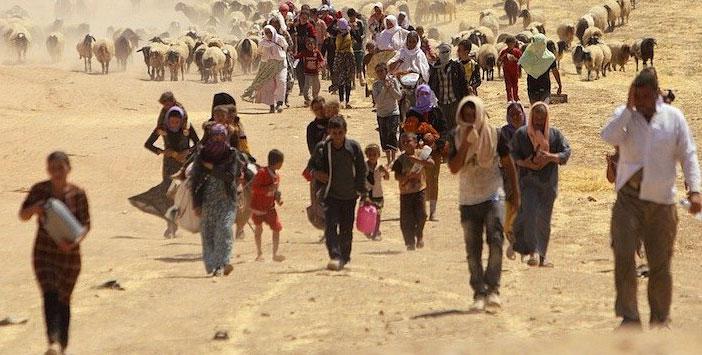 Irak'ta ve Suriye'de Göçmen Dramı