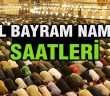 2015 Yılı İl İl Bayram Namazı Saatleri