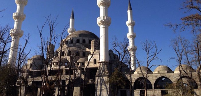 Orta Asya'nın En Büyük Camisi Yapılıyor