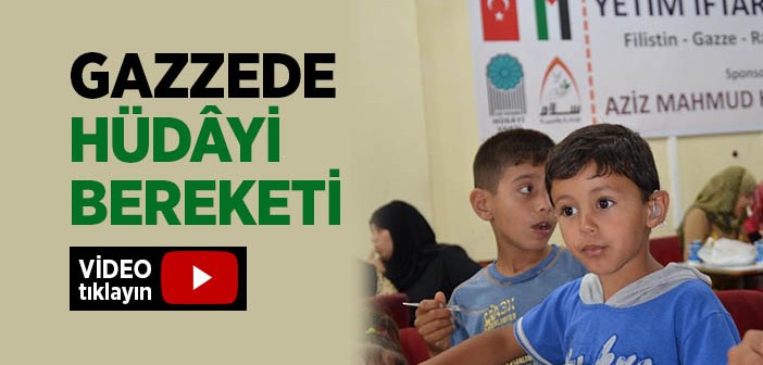 Hüdayi Vakfı Ramazan'da Da Gazzelileri Unutmadı